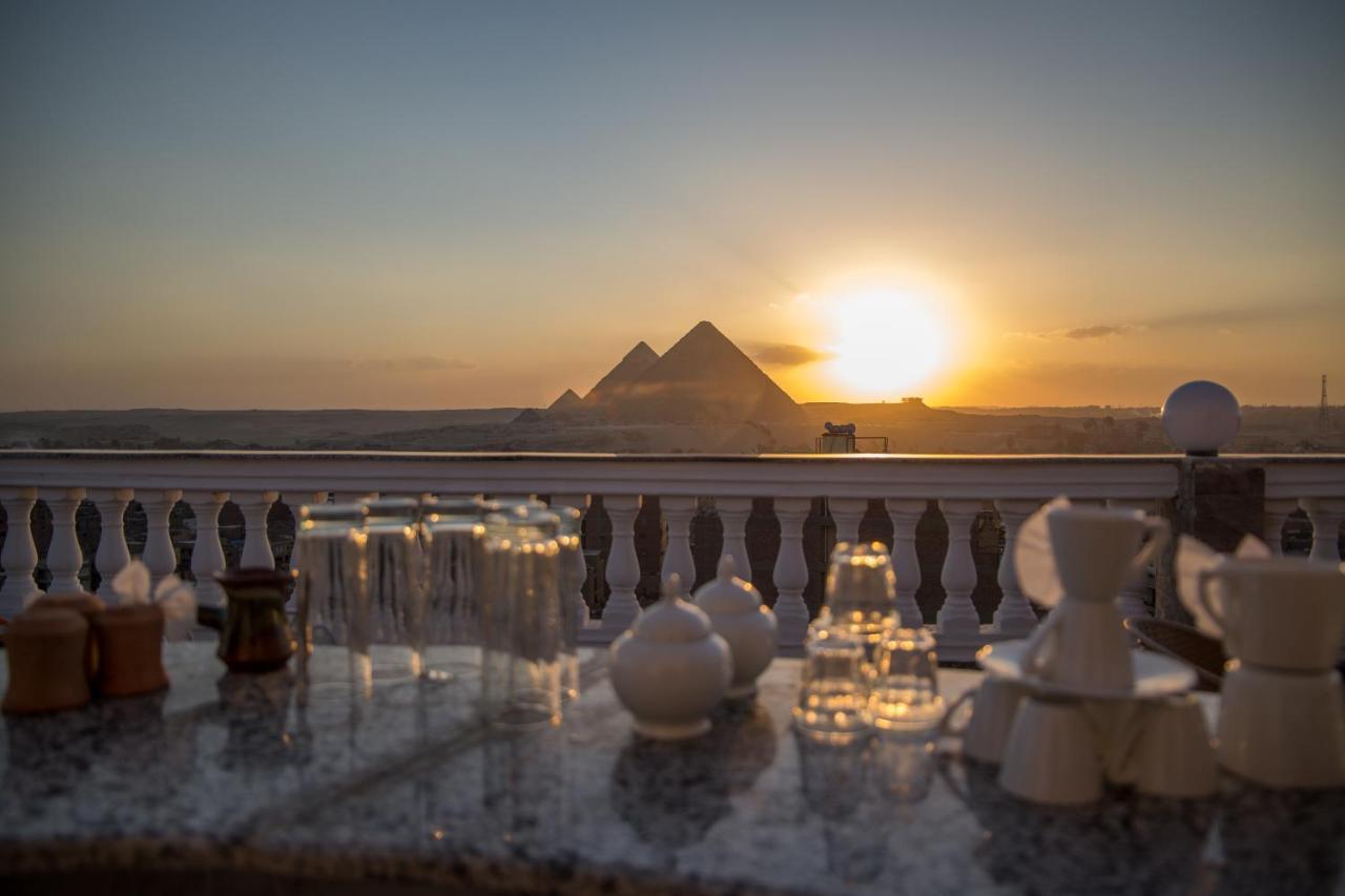 Heru Pyramids View Hotel ไคโร ภายนอก รูปภาพ